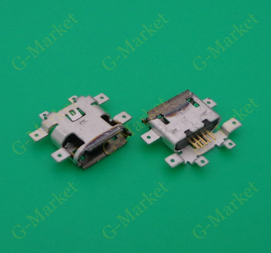 Разъем Micro usb 100 шт. для Motorola Razr HD M sled XT907 XT926 XT862 XT890 XT905 XT925 зарядный порт |