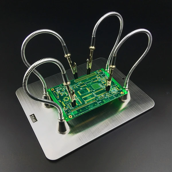 Universal Soldering Clamp Clip PCB Fixture Tools DIY Hands Free Clip Helping Clamping Tools with Magnetic Base