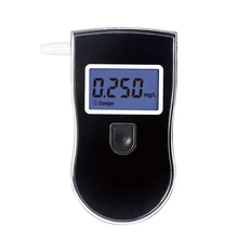 Профессиональный Алкотестер анализатор дыхания Высокоточный Алкотестер с ЖК-дисплеем Замена мундштук