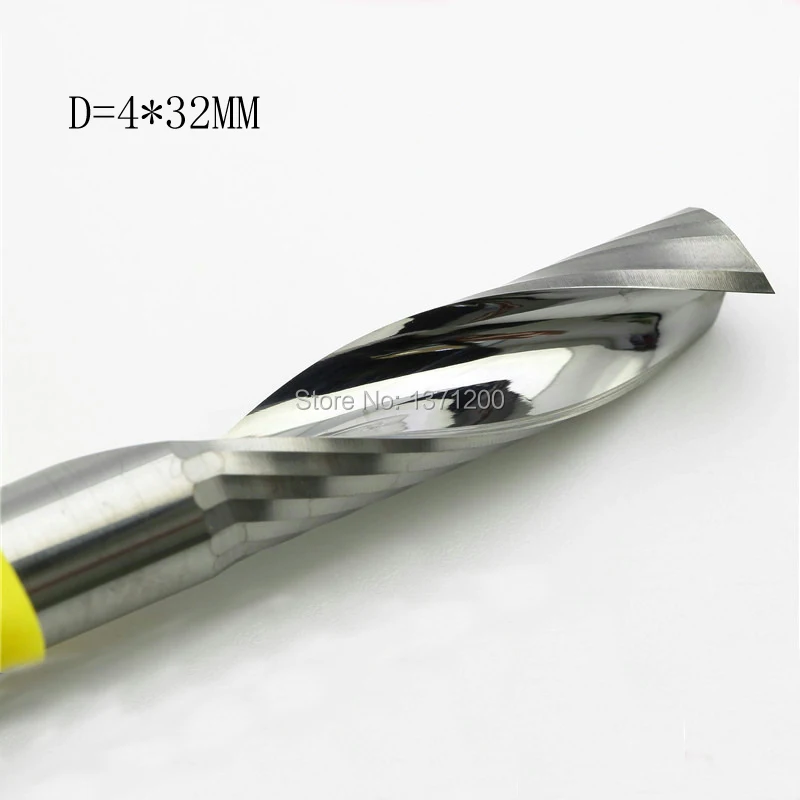 

4*32 Single Flute Sprial Bit /Computer Carving Knife/ spiral milling cutter / Engraving Tools A Series