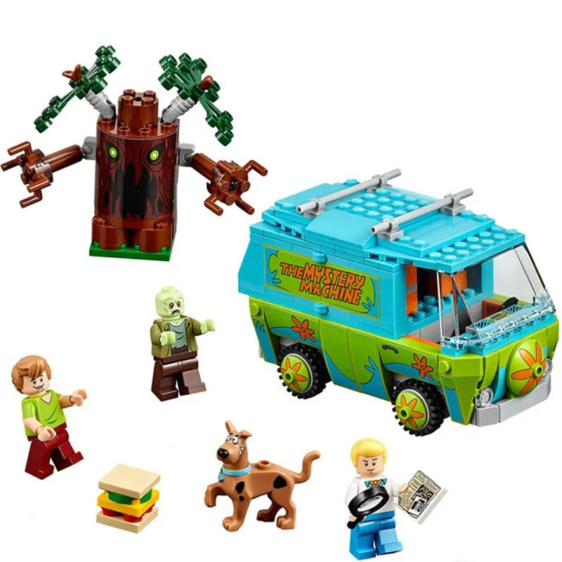 2016 the Mystery Machine Scooby Doo Bus blocks Building Block DIY Baby Toys for Children Gift Compatible With 10430 baby-blocks : image 2016 the Mystery Machine Scooby Doo Bus blocks Building Block DIY Baby Toys for Children Gift Compatible With 10430 baby-blocks