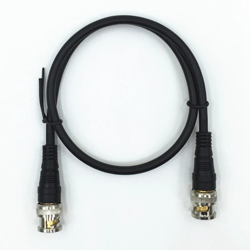 Pure Copper BNC Male To Male Straight Crimp Q9 Head HD Monitor Line Double-head Video Cable 0.5 M / 1 M Jumper Pure Copper BNC Male To Male Straight Crimp Q9 Head HD Monitor Line Double-head Video Cable 0.5 M / 1 M Jumper