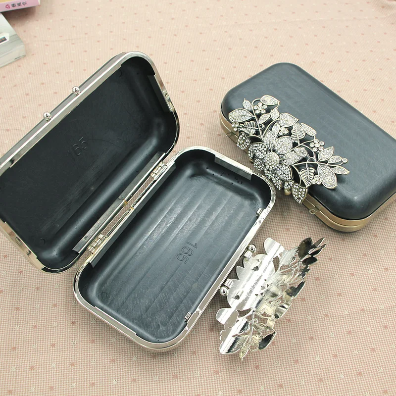 18X10 см металлический кошелек рамка ручка с пластиковой коробкой DIY сумка аксессуары O сумка ручка Sangle Sac портмоне Рамка