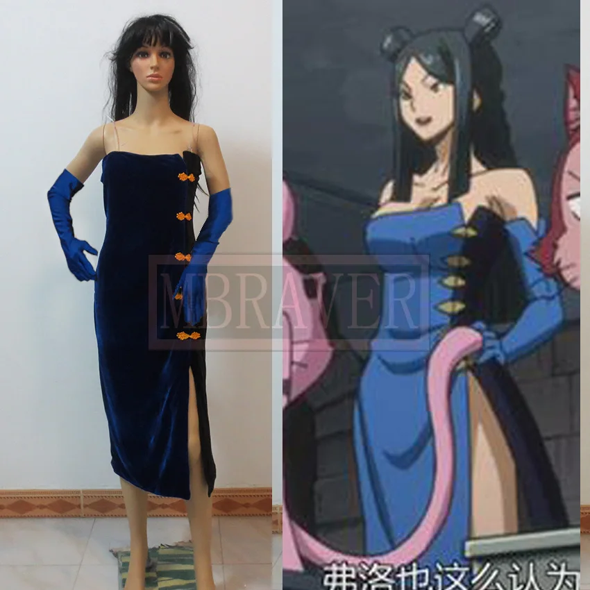 Fairy tail Minerva Orlando font b cosplay b font costume font b Anime b font Custom