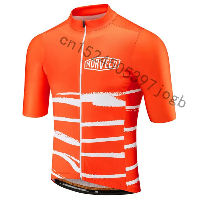 Новинка morvelo Мужские Короткие рукава велосипедные майки Джерси для горного кофта для велоспорта Триатлон велосипед Bicicleta только рубашка одежда для велоспорта