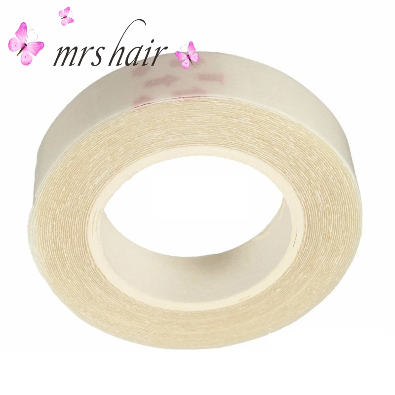 1 Roll Water Proof Double Sided PU Hair Extension Human Wig Adhesive Glue Tapes
