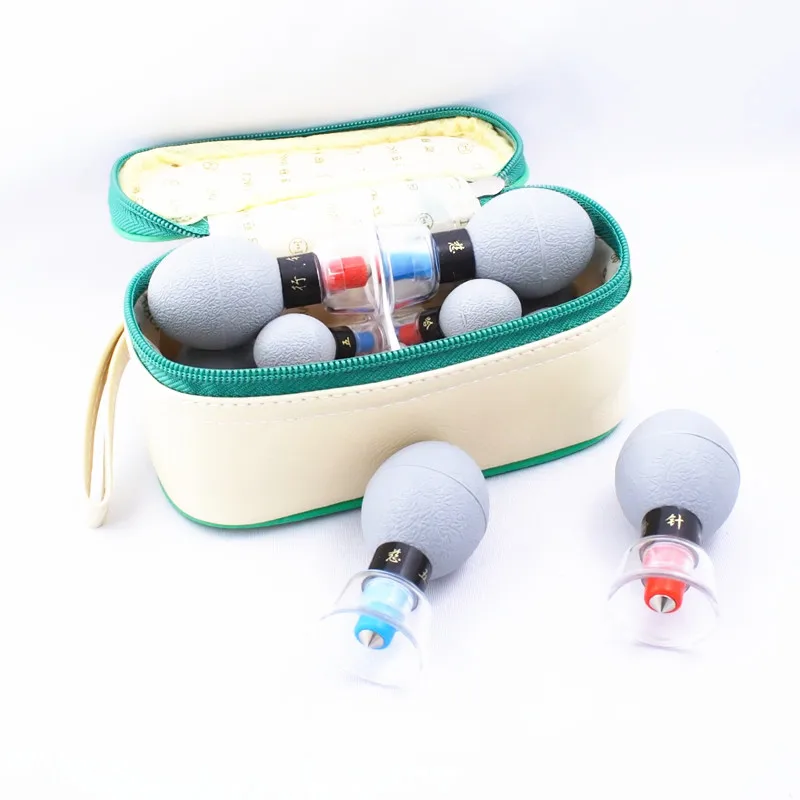 X8 Chinese Vacuum Cupping Set Therapy Acupressure Suction Cup