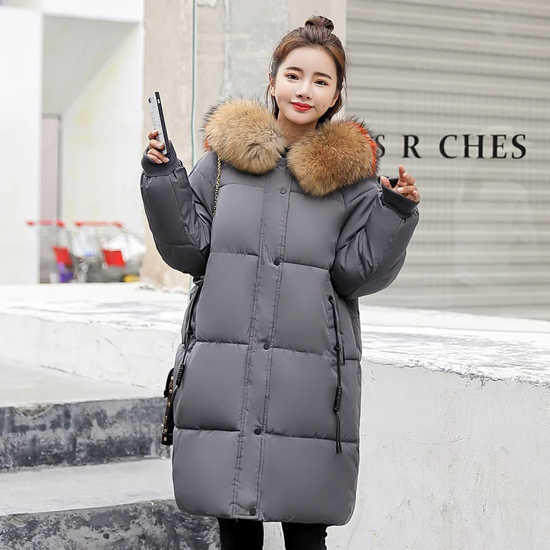 À Coton Épais Manteau orange Parka Hiver Femmes Ouatée D'hiver Capuchon camel blanc Noir Long Kuyomens rembourré Dames gris Chaud Veste FwYxzOOX