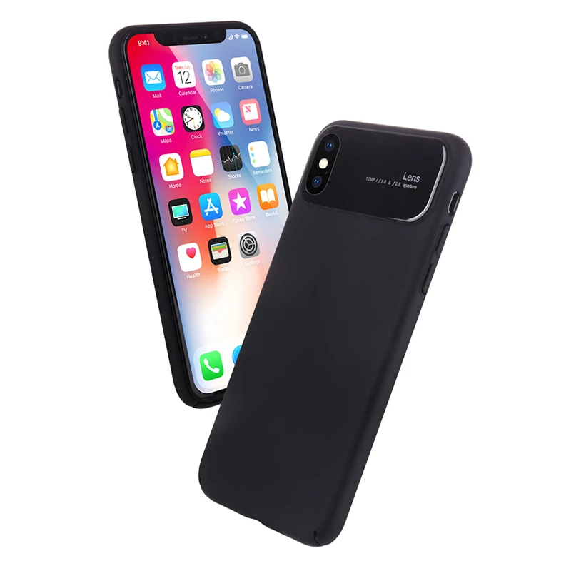 High Quality Phone Case for iPhone 7 8 Plus X Lens Protective Back
