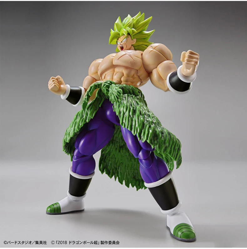 Подлинная Bandai фигура-подъем стандартная сборка Dragon Ball Супер Saiyan Broly полная мощность пластиковая модель Фигурка