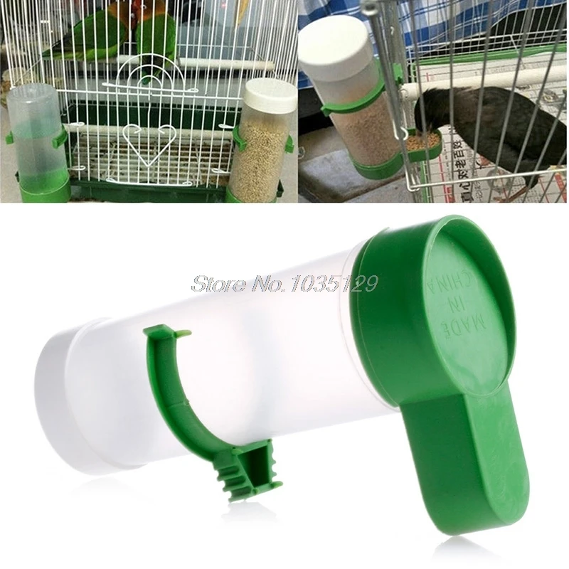 

Bird Pet Plastic Automatic Drinker Feeder Water Clip for Aviary Budgie Cockatiel Lovebird Bird Feeder Farming Equipment DropShip