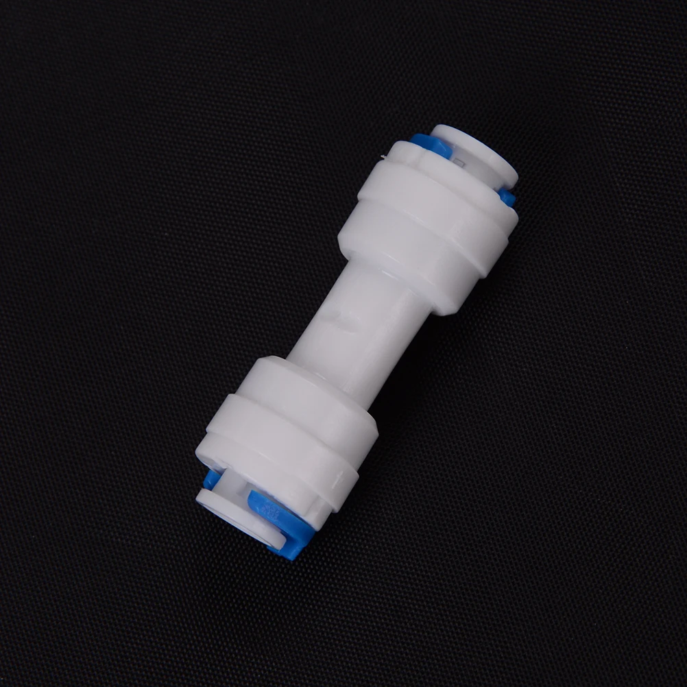 

JETTING Pipe Fitting 1/4" Tube Quick Pushfit Fitting Connector Aquarium RO Water Filter Reverse Osmosis System Plumbing part 1pc