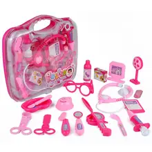 Новое поступление 19 шт, ночное белье, детская одежда Ролевая игра врач-медсестра игрушка Медицинский Набор Подарочный набор, Жесткий Чехол Горячая Распродажа игрушка