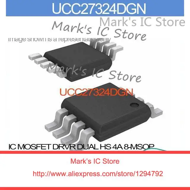 10 Pièces Circuits Intégrés UCC27324DR SOP-8 – Pour Réparations électroniques – Neuf