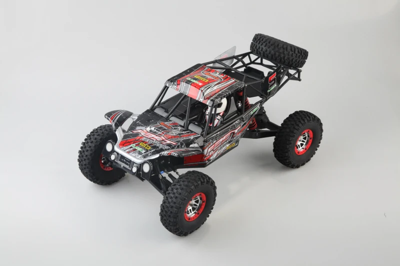 rc гоночный автомобиль 10428-c 1:10 46 см 2,4 г 4WD 30 км/ч bigfoot двойной скорости дистанционного управления внедорожный Альпинизм vehile автомобиль vs FS 53625 - Цвет: Красный