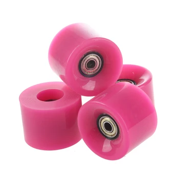 

Set Of 4 Skateboard Wheels 6cm Diameter and 4.5cm Width For Penny