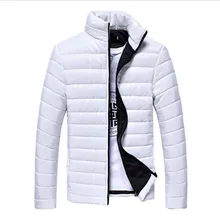 Winter And Winter Man 'S Coat NewBrand Design Of Pure Color Warm Men 'S Cotton Padded Coat And Coat Thick Coat Size M -Xxxl