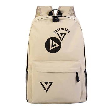 

Beautiful Seventeen Backpack Students Boys Girls Rucksack Fashion Popular Pattern Schoolbag Men Women Teens Laptop Mochila