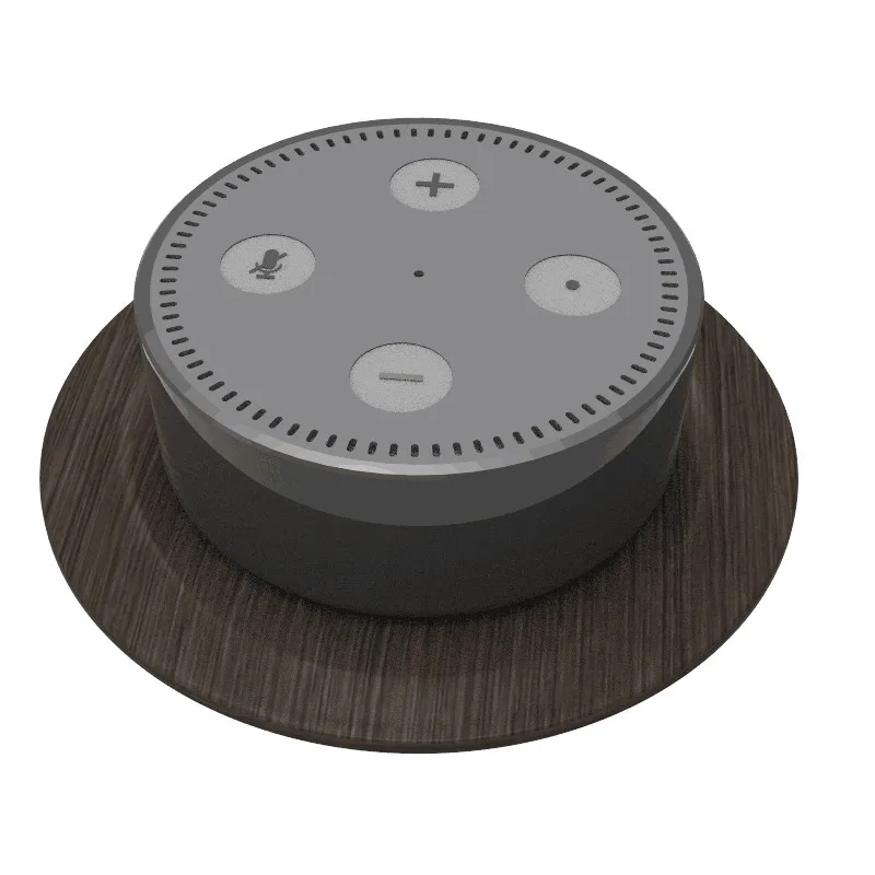 

Table Base Dock Mat for Amazon Echo Dot 2 & for Google Home Mini Smart Assistant Luxury Solid Meta Speaker holder Magnet Mount
