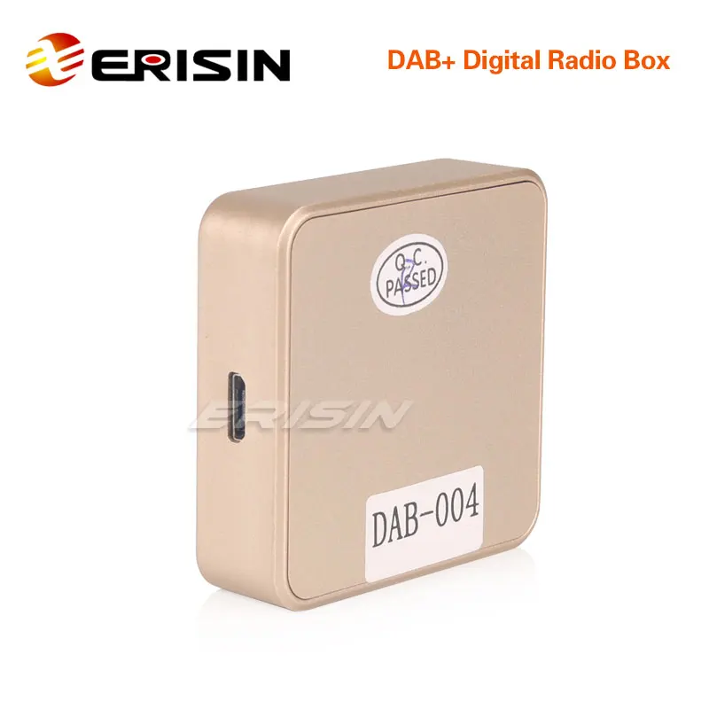 Erisin ES364 DAB+ цифровое радио коробка воздушная антенна для Android 7,1/8,1/9,0 радио