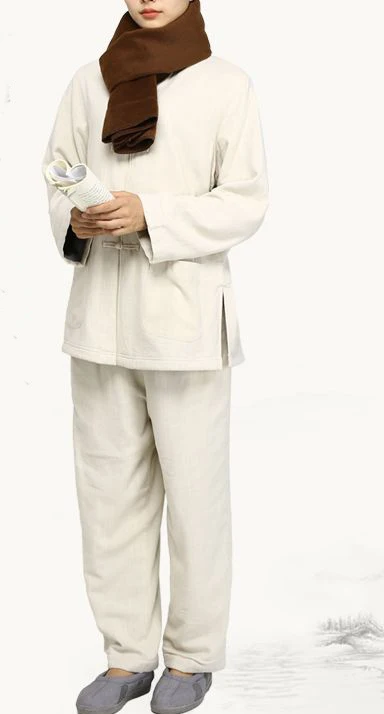 Details about   Winter warm tang suit zen lay uniforms wing chun kung fu martial arts clothing 