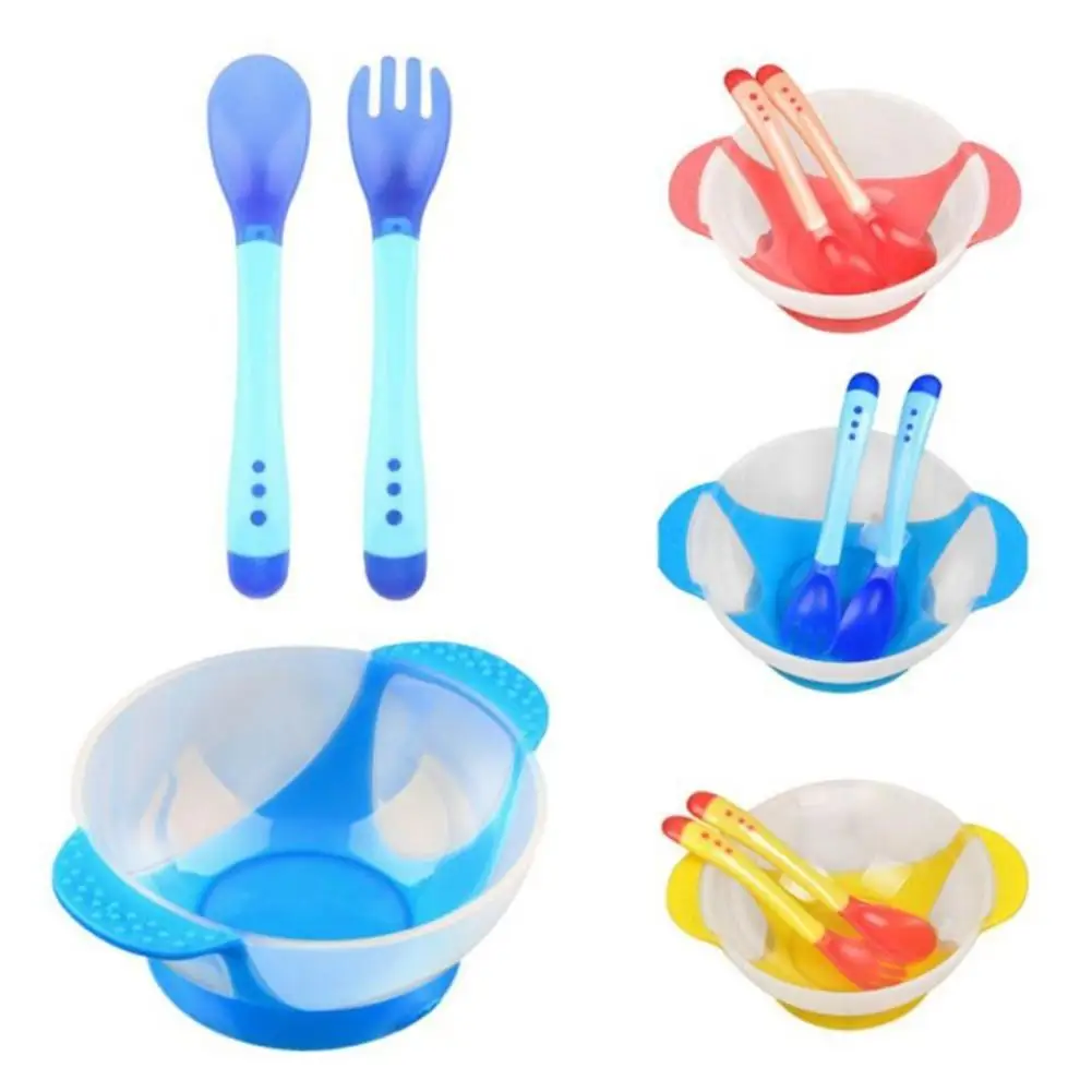 

Kidlove Baby Ultra-Suction Cup Bowl Anti-slip Anti-fall Training Bowl Set