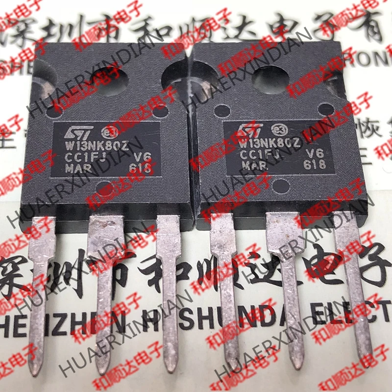 Новый оригинальный W13NK80Z STW13NK80Z TO 247 800V 12A|Индукторы| |