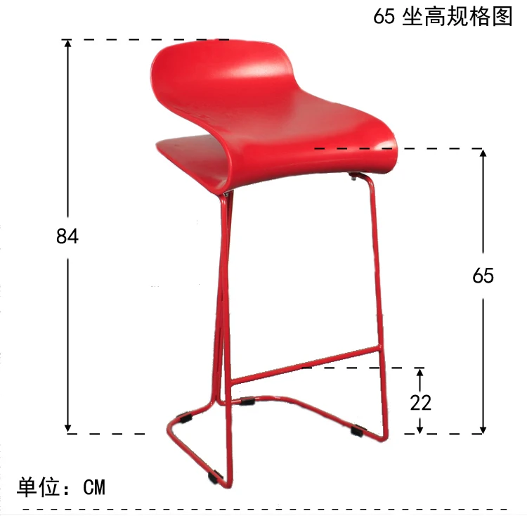 Барный стул скандинавские современные минималистичные высоких стульях кованого железа стул для дома, бара бар творческая стойка регистрации стульчик для кормления