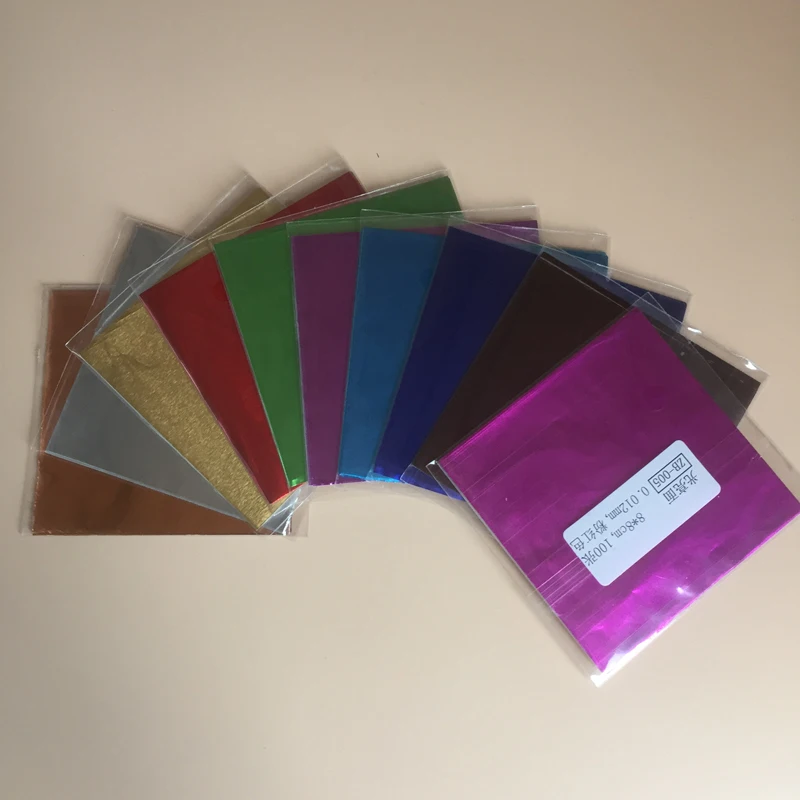 8 cm smooth check Tin foil Wrapping paper mythology package cooking