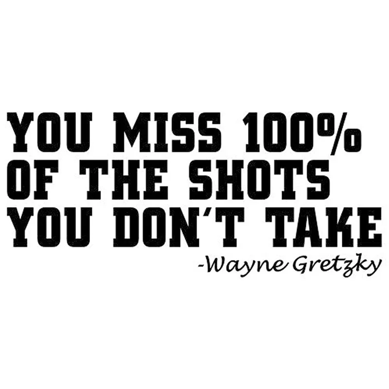 Lanastrana Buy Best Wayne Gretzky Quote Wall Decal Wall