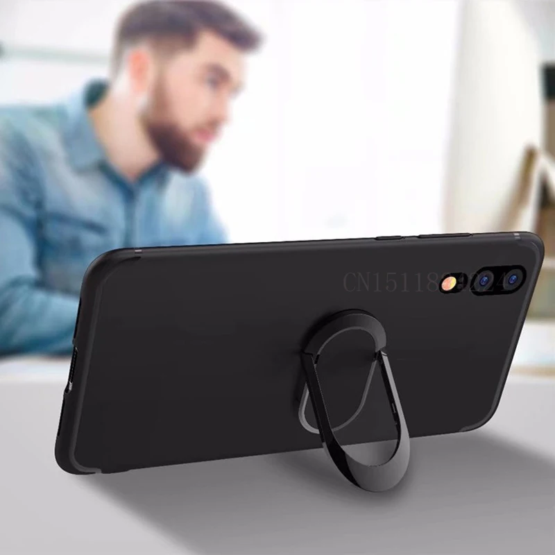 For Nokia6 2018 Nokia 6.1 Case Silicone Cover Luxury Magnet Car Case TPU Soft For Nokia6 2018 Nokia 6.1 TA-1068 TA-1050 TA-104 (4)