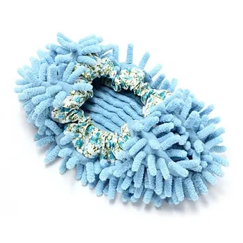 

DCOS Microfiber Mop Shoe Dust Floor Cleaning Slipper Home House Office Polishing Multifunction Clean Cover Random Color