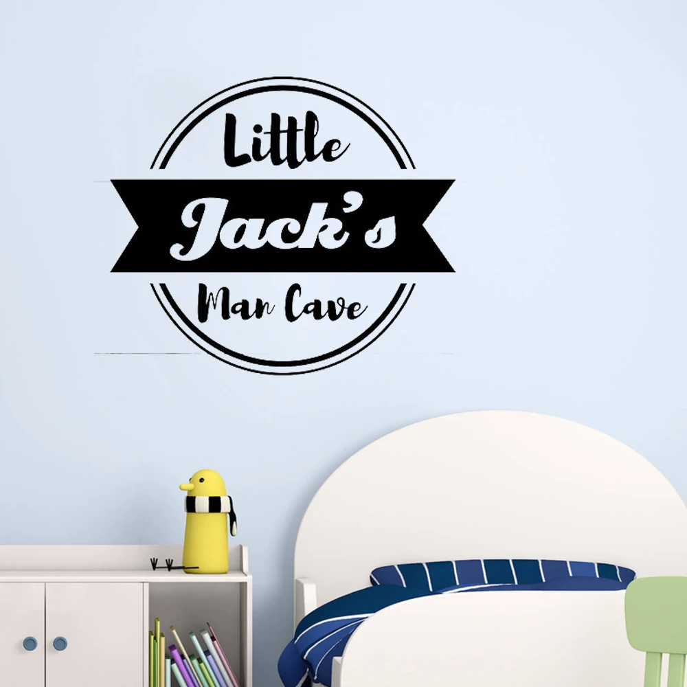 Personalized Name Little Man Cave Wall Decals Little Boy Cave Wall personalized-name-little-man-cave-wall-decals-little-boy-cave-wall