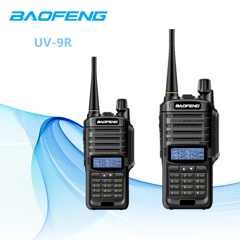 

2PCS Baofeng Walkie Talkie 10km UV-9R IP67 Waterproof Dual Band Portable Ham Radio 8W Baofeng UV 9R Two-Way Radio CB Radio UV9R