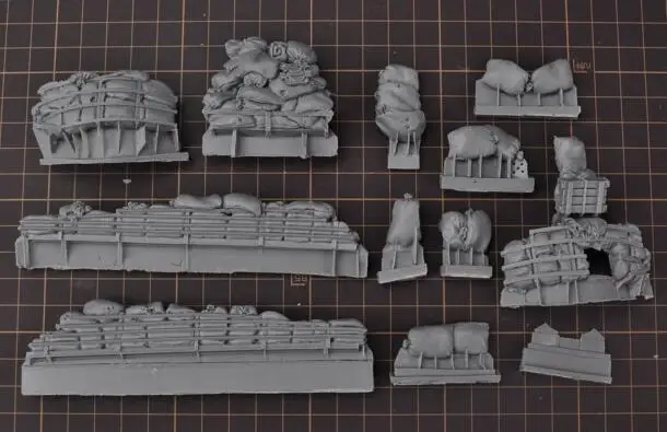 

1/35 Modified Parts Resin Bulletproof Package For US M4 M26 M10 M36 Tank 1 Set