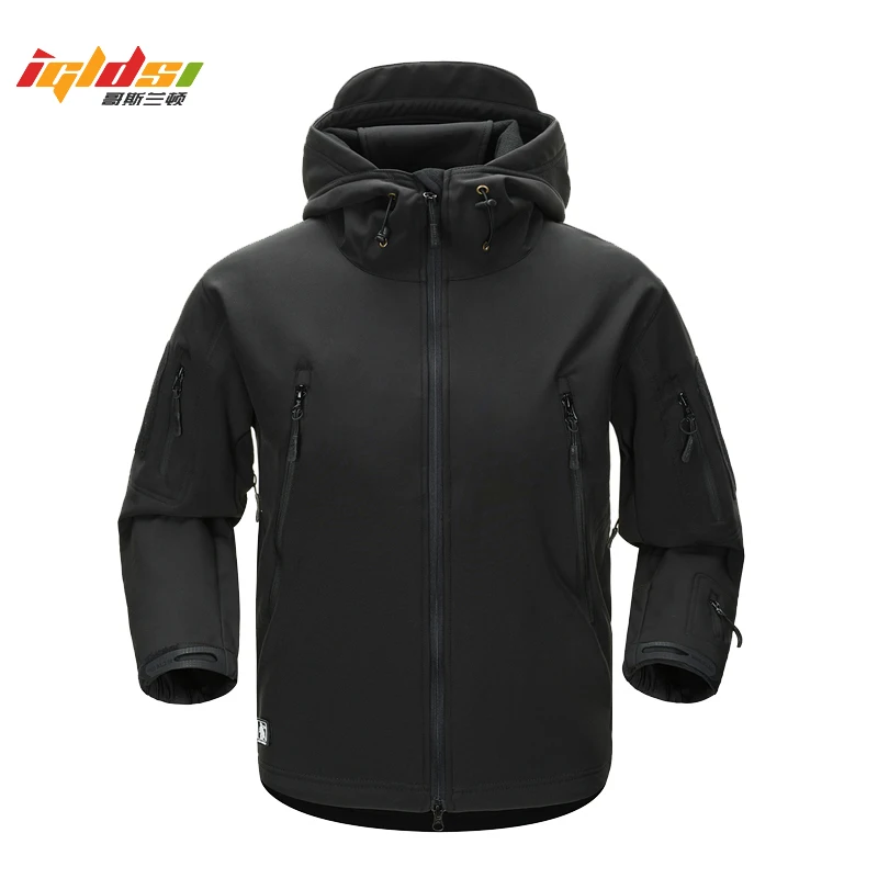 

IGLDSI Brand Clothing Autumn Mens Military Camouflage Fleece Jacket Army Tactical Clothing Multicam Male Camouflage Windbreakers