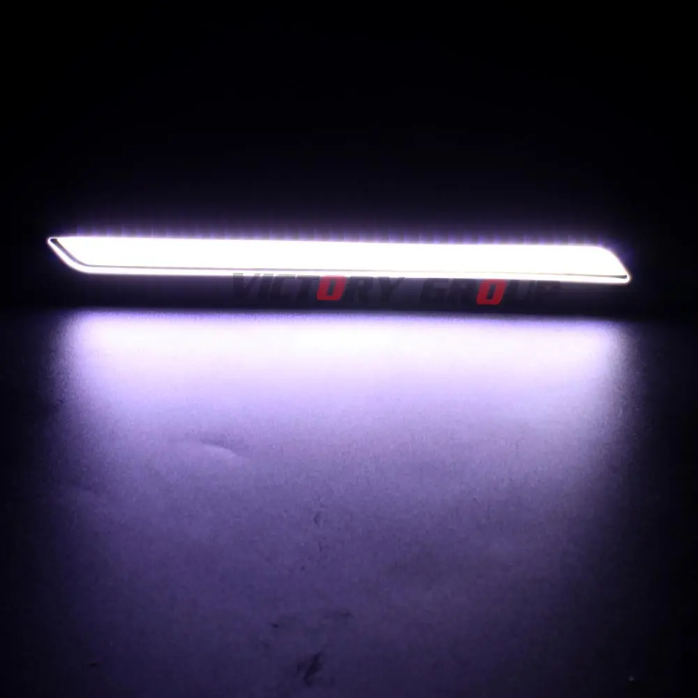 2 шт. гибкие 26 см светодиодные COB DRL дневные ходовые огни 12 В