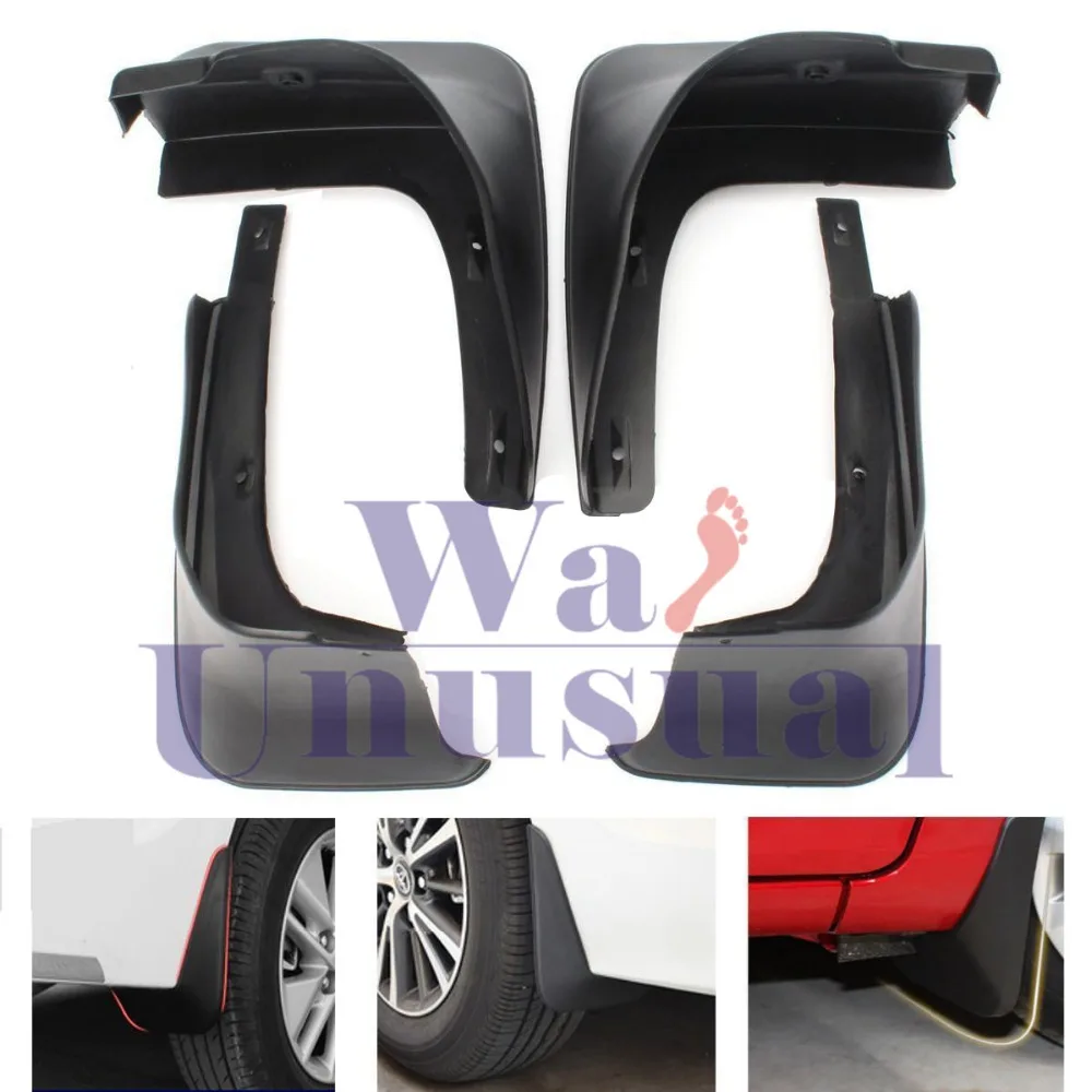 WANUSUAL 4pcs For Toyota Corolla 2008 2009 2010 2011 2102 2013 Mud Flaps Splash Guard Fender Mudguard 9