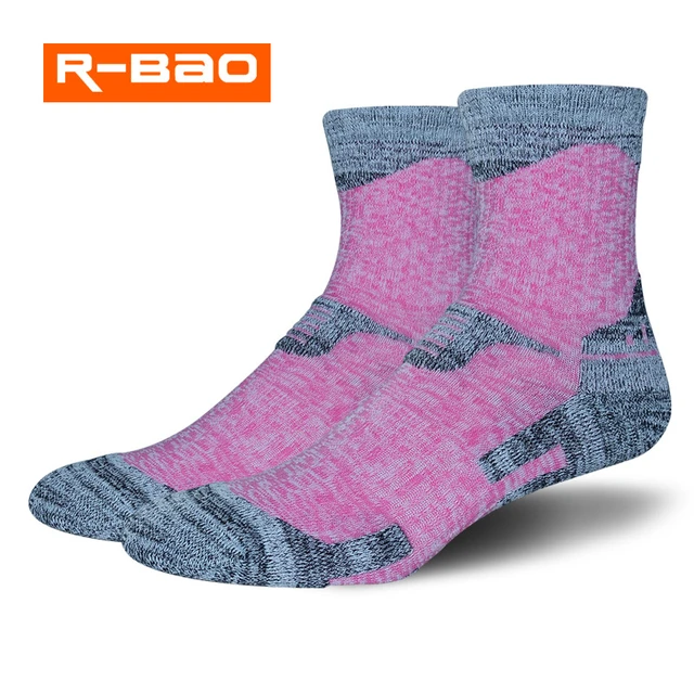 US $18.18 2pairs Womens Thickness Towel Pro Skiing Socks Perspire Moisture Absorption Cycling Bowling Camping