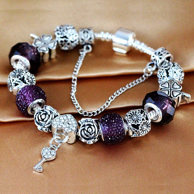 Modele Bracelet Pandora Bleu | IUCN Water Modele Bracelet Pandora Bleu | IUCN Water