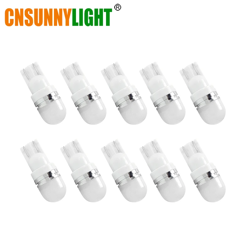 CNSUNNYLIGHT 10 шт. T10 светодиодный 194 W5W Боковая Ширина инструмента номерной знак лампа