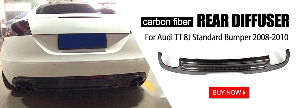 Задняя накладка на Багажник крыло багажника из углеродного волокна для AUDI MK2 TT 8J TTS Sline Coupe 2 двери 2008- задний спойлер