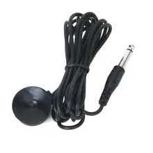 8X Black Suction Cup Pickup for Guitar Mandolin Violin Ukulele