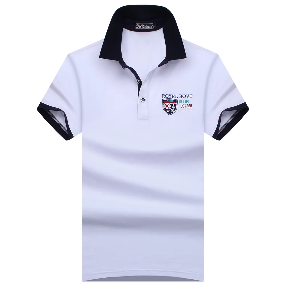 Мужская рубашка поло размера плюс S-8XL в английском стиле, летняя рубашка поло с коротким рукавом, мужская рубашка s Camisa Polo, 95% мерсеризованный хлопок