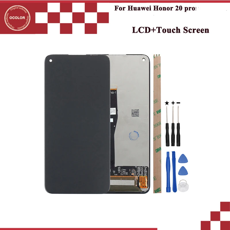 

ocolor For Huawei Honor 20 Pro LCD Display and Touch Screen Replacement For Huawei Honor 20 Pro Phone With Tools