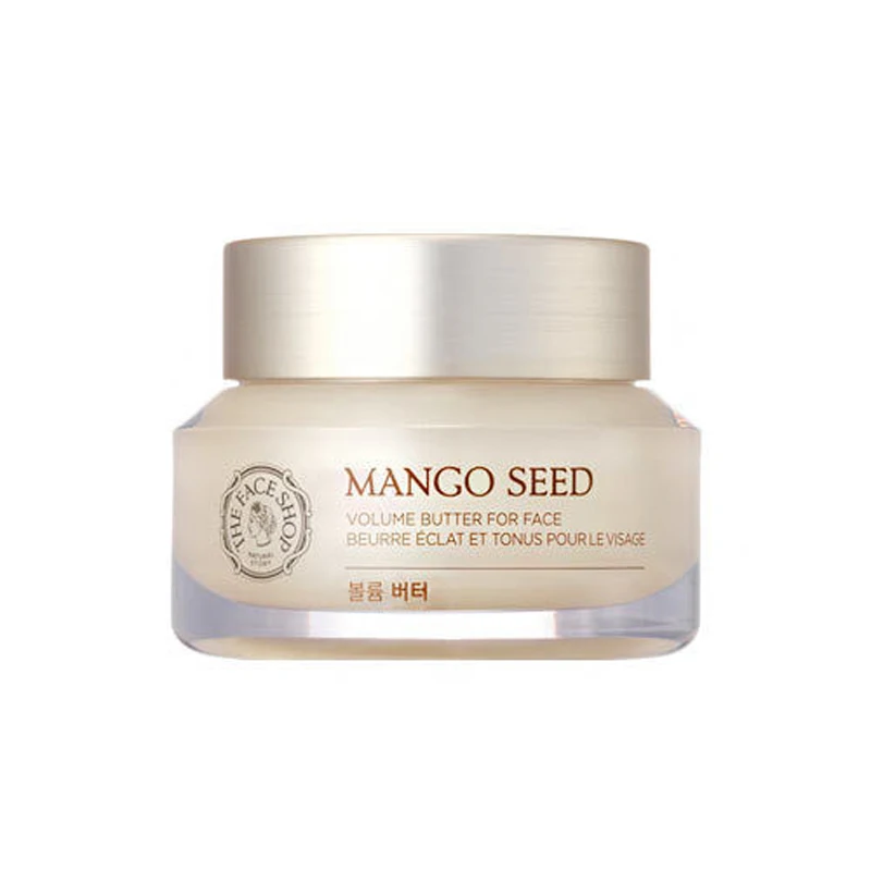 

THE FACE SHOP Mango Seed Volume Butter For Face 50ml Face Cream Hyaluronic Acid Moisturizer Nourishing Serum Korea Cosmetics