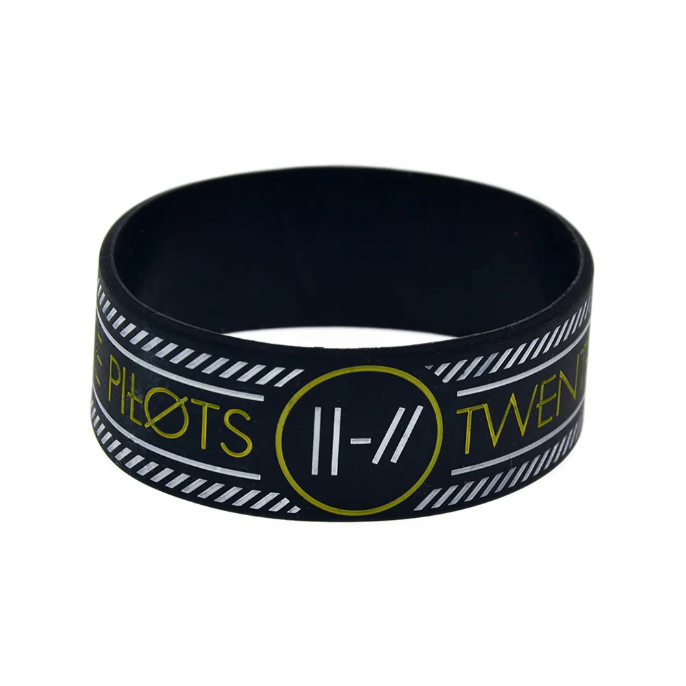 OBH 2 шт Twenty One Pilots силиконовый резиновый браслет для любителей музыки
