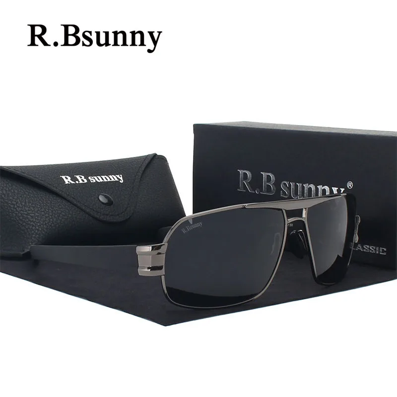 

HD Brand Design Sunglasses Men Polarized UV400 Eyes Protect Sun Glasses