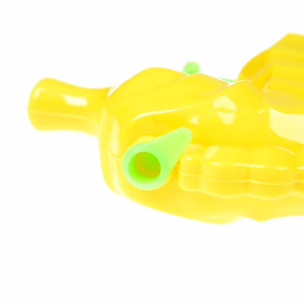 Детский пляжный водный цветной случайный маленький водяной пистолет Детская летняя водяная пушка милые животные морской конек игрушки