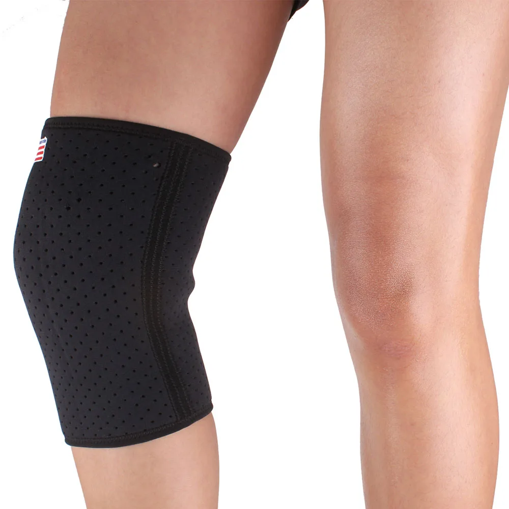 New Breathable Neoprene Sports Warm Knee Pad Guard Protector Pads kneepad Blackpad costpad